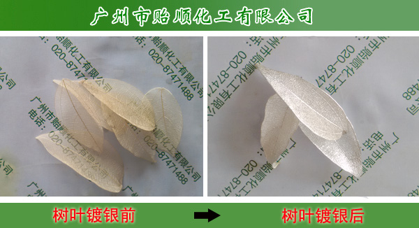 树叶镀银 非金属镀银 金属镀银 化学镀银水