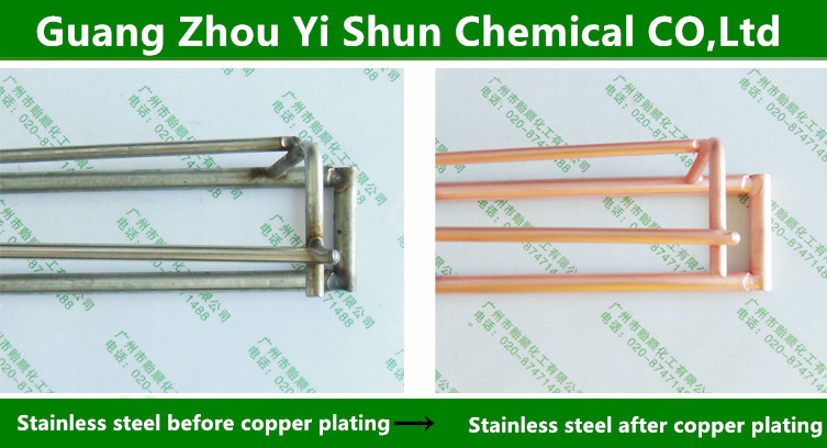 201stainless steel chemical thicker liquid copper  platingstainless steel without electrolytic liquid copper plating stainless steel antique liquid copper