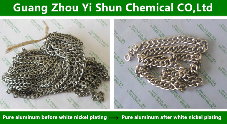 Direct chemical nickel plating liquid for aluminum  chemical plating solution agent plating nickel on the aluminum die-casting surface  plating nickel sealing agent  new nickel plating solution for aluminum