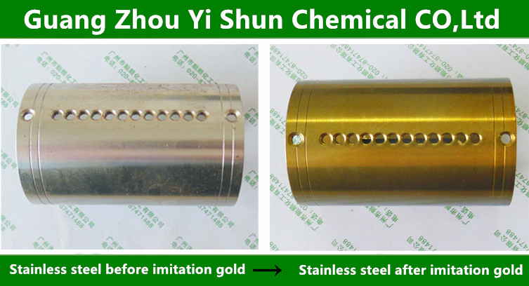 Environmental protection imitation gold electroplating liquidBrass with high quality and environmentally friendly electroplating Bright imitation gold electroplating