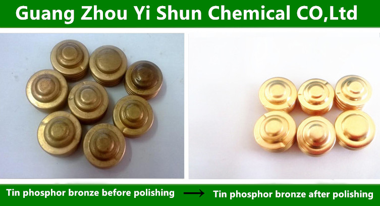 Tin bronze(phosphorus bronze) dedicated polishing agentChemical polishing Agent,Tin Bronze Brightening Agent,Phosphor bronze special chemical polishing Agent