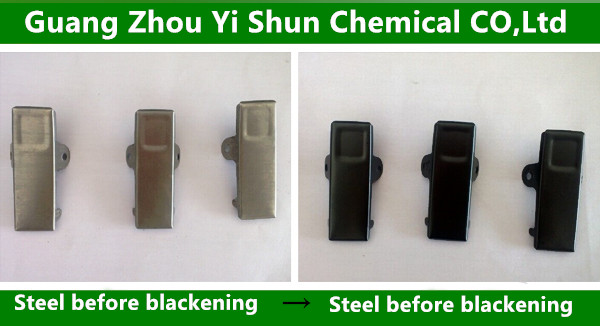 Bright black high temperature steel blackening agent Blackening agent for metal parts  steel rust-proof blackening agent  stainless steel protective agentMetal sealer  High temperature blackening solution