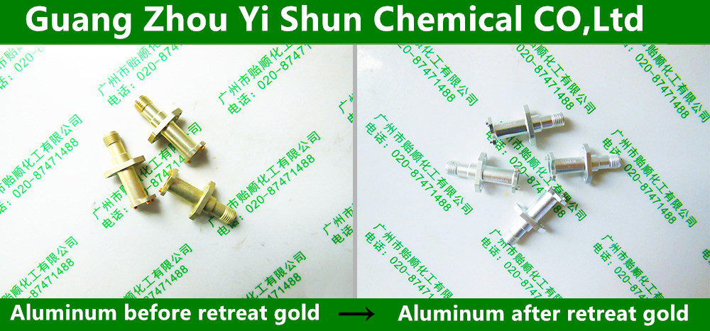 Rapid non-cyanide gold removing solution,Gold retreating liquidGold stripping agent