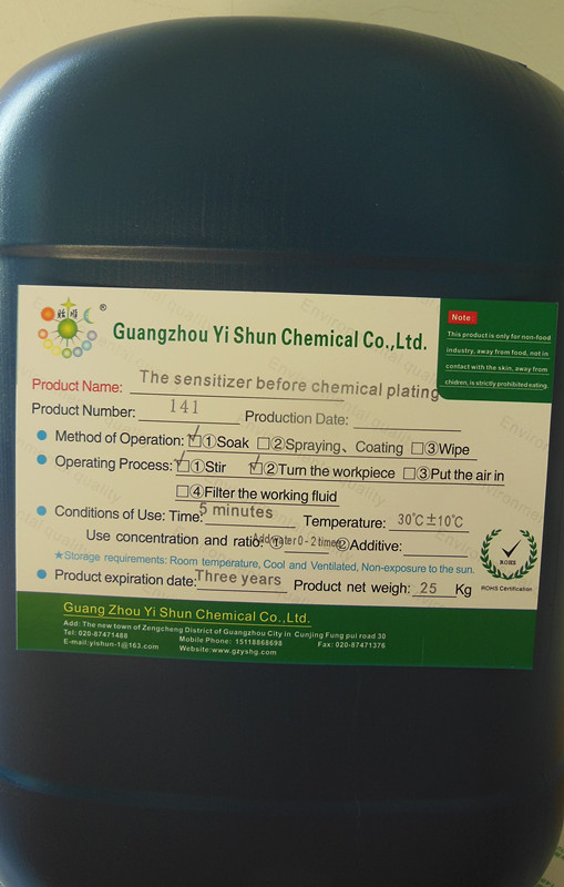 Sensitizer before copper platingOxidant before copper plating,Catalytic liquid before copper plating,Per-Copper sensitizer